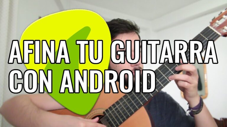 Descubre la mejor app afinador de guitarra gratis en solo segundos.
